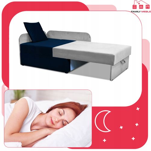 Narożnik dziecięcy Denis Duo rozkładany pojemnik łóżko dzieci materac kubuś na Arena.pl