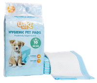 Podkłady higieniczne kolorowe opakowanie niebieskie 60x60cm 40g 10 szt.