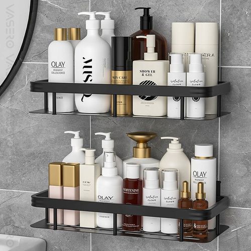 2x PÓŁKA POD PRYSZNIC wisząca samoprzylepna ścienna LOFT łazienki prysznic na Arena.pl