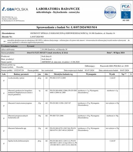 OstroVit FLEX REGEN 400 G Na STAWY Kolagen MSM Kwas Hialuronowy Witamina C na Arena.pl