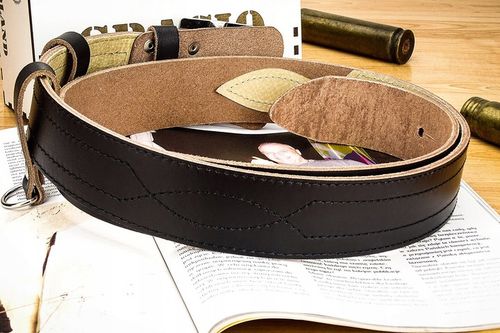 Pasek Męski Szeroki Pas wojskowy Gracio + GRATIS na Arena.pl