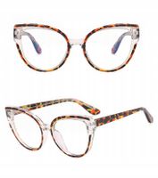 SOLIDNE Damskie Okulary Zerówki do KOMPUTERA Blue Light UV OPRAWKI Flexy OC