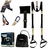 TRX TAŚMY TRENINGOWE DO ĆWICZEŃ CROSSFIT 250KG PROFESJONALNE PASY FITNESS