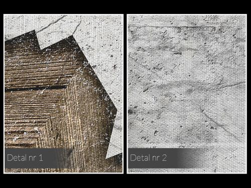20201 Obraz na płótnie BETON ABSTRAKCJA LOFT na Arena.pl
