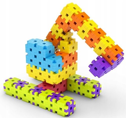 Klocki Konstrukcyjne Wafle Basic 600 El NA PREZENT dla chłopca 3+ Meli na Arena.pl