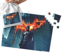 PUZZLE - BATMAN JOKER WZORY Z FILMÓW I GIER 35el + WORECZEK