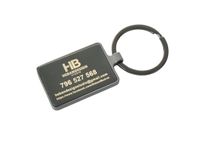 Brelok do kluczy jednostronny grawer 100 szt.