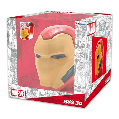 MARVEL - Kubek 3D Iron Man magiczny na Arena.pl