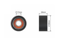 ROLKA NAPINACZA PASKA BMW X3 E83 2004 2005 2006 2007