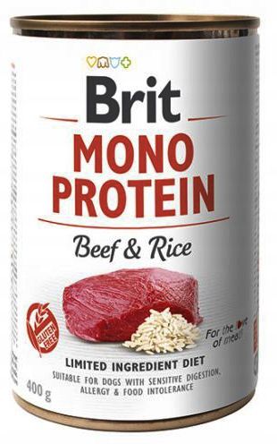 Mokra karma Brit MONO PROTEIN MIX 6 smaków 6x400g na alergie dla psa na Arena.pl