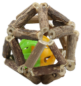 Zabawka dla kota matatabi z kulką i dzwonkiem 7cm