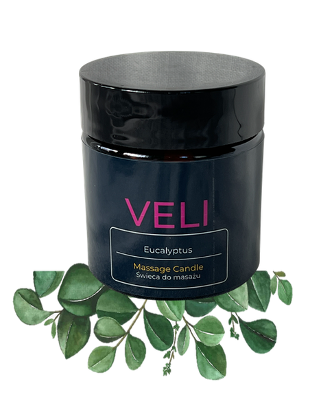 Świeca do masażu Eukaliptus zdjęcie 1