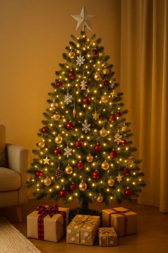 LAMPKI CHOINKOWE 500 LED BIAŁE CIEPŁE WEWNĘTRZNE ZEWNĘTRZNE ŚWIATEŁKA na Arena.pl