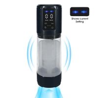 Ultralift - Automatic Waterproof Masturbator Pump - Gun Metal