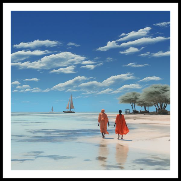 Plakat 90x90cm Spokój w Piaskach zdjęcie 3