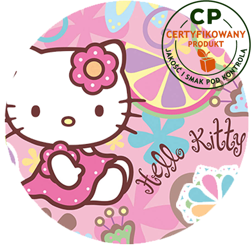 Opłatek na tort Hello Kitty zdjęcie 1