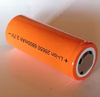 Akumulator litowo-jonowy typ 26650 3.7V 6800 mAh LI-IO 2,75-4.2V