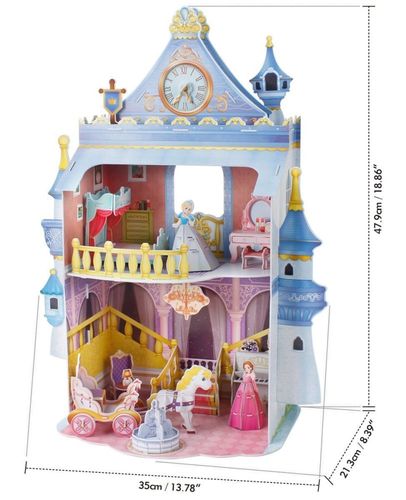 Puzzle 3D Domek dla lalek Fairytale Cast na Arena.pl