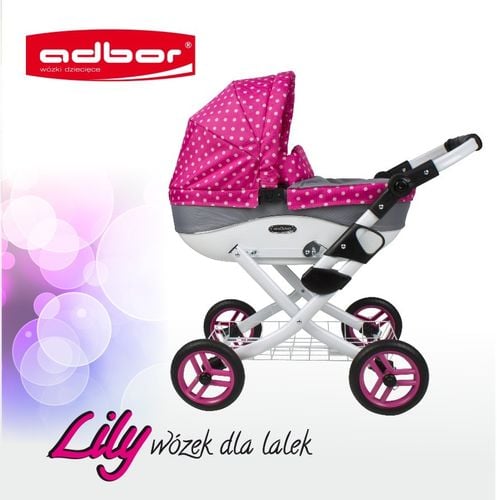 WÓZEK DLA LALEK LOLA K08 + TOREBKA DeLuXe na Arena.pl