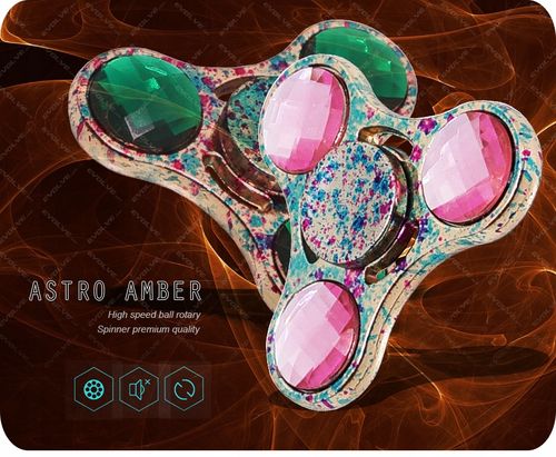 ASTRO AMBER HAND FIDGET SPINNER METAL na Arena.pl