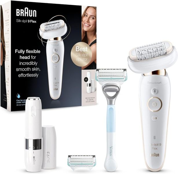 Braun depilator Silk-epil 9 Flex SES 9003 3D SES9003 + mini trymer zdjęcie 1