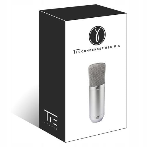 MIKROFON POJEMNOŚCIOWY TIE Condenser Mic USB na Arena.pl