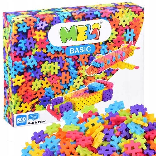 Klocki Basic 600 elementów Constructor Meli na Arena.pl