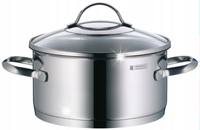 WMF Provence mały garnek z pokrywką 2,5l 20cm indukcja gaz stalowy