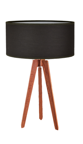 Stojąca lampka SABA E27 mahoń na Arena.pl