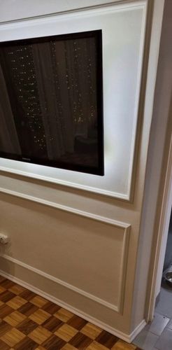 LISTWA ŚCIENNA SZTUKATERIA Biała TWARDA 2m DP1 na Arena.pl