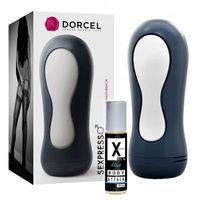 Masturbator męski z wypustkami w obudowie. Perfumy