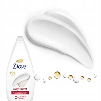 Dove Silky Velvet Żel pod prysznic 3 x 720ml zdjęcie 4