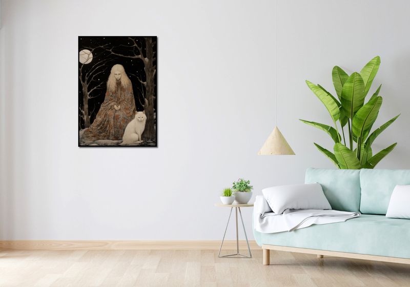 Plakat 64x90cm Stróżka Leśna zdjęcie 4