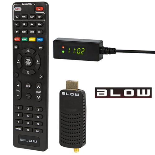 Tuner DVB-T2 Dekoder Blow 7000FHD Mini H.265 na Arena.pl