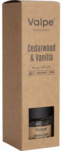 valpe dyfuzor zapachowy z patyczkami drzewo cedrowe - wanilia 50 ml dz50-81 na Arena.pl