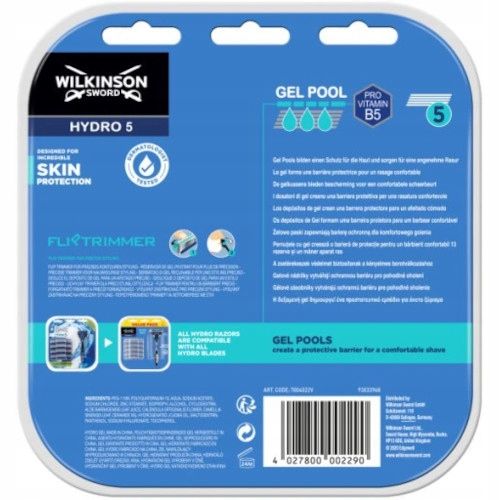 Zestaw do Golenia WILKINSON Hydro 5 Skin 13x Wkłady + Rączka zdjęcie 8