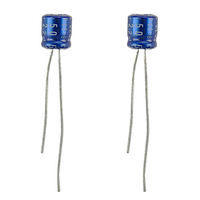 2x Kondensator elektrolityczny CE-BP 50V 2.2uF 5x6 Elna audio bipolarny