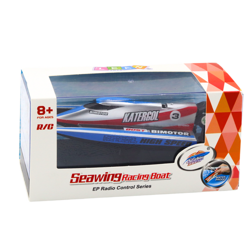 ZDALNIE STEROWANA  ŁÓDŹ MOTORÓWKA  NIEBIESKO-SREBRNA na Arena.pl