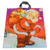 reklamówka z uchem 40x45cm mikołaj ld 50szt