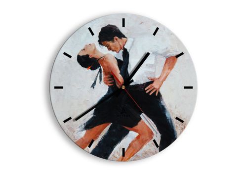 Zegar Ścienny - Tango Tancerze  - 30X30 Cm - C3Ar30X30-3771 na Arena.pl
