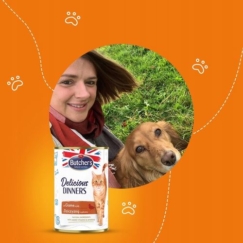 Butcher's mokra karma dla kota Delicious Dinners 40x400g mix na Arena.pl