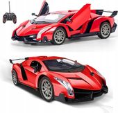 SAMOCHÓD ZDALNIE STEROWANY RC NA PILOTA - LED OTWIERANE DRZWI LAMBORGHINI