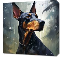 Obraz 50x50cm Odwaga w Oczach