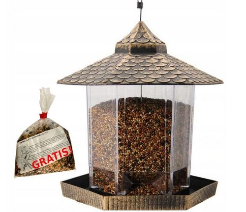 KARMNIK DLA PTAKÓW WISZĄCY NA KARMĘ ZIARNO na Arena.pl