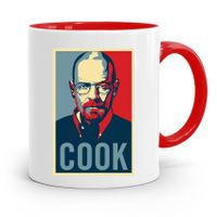 Kubek Czerwony Prezent Dla Kucharza Kucharki Cook Z Nadrukiem Ze Zdjęciem