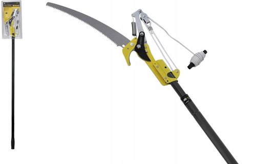 Piła Sekator Teleskopowy Do Przycinania Drzew Wysięgnik 1,2-2,4m Regulowany na Arena.pl