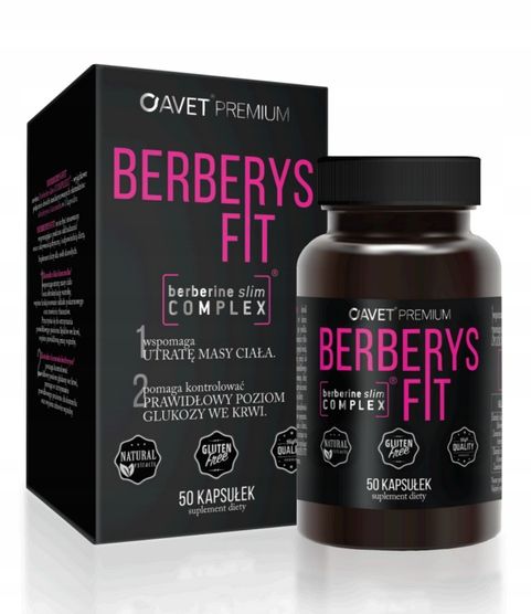 Berberys Fit Avet Premium 50 kaps. zdjęcie 1