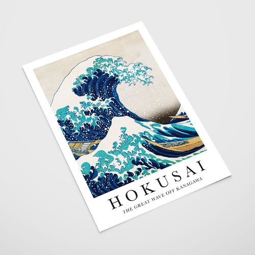 Plakat Hokusai wielka fala 61x91 cm na Arena.pl