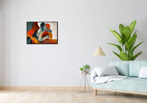 Plakat 70x50cm Objęcia na Arena.pl