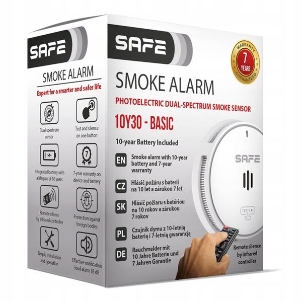 Alarm pożarowy SAFE 10Y30-BASIC zdjęcie 5